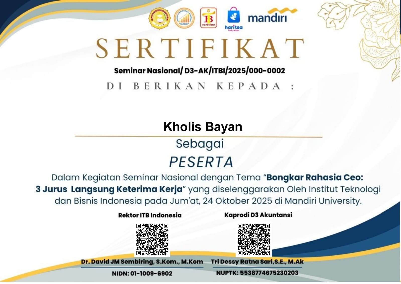 Sertifikat 2